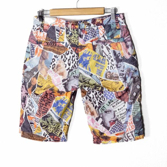 NEW Jet Lag Women’s Shorts Resortwear Travelcore Coastal Linen Blend Vacation M - Picture 4 of 11